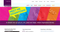 Desktop Screenshot of downtownberkeley.com